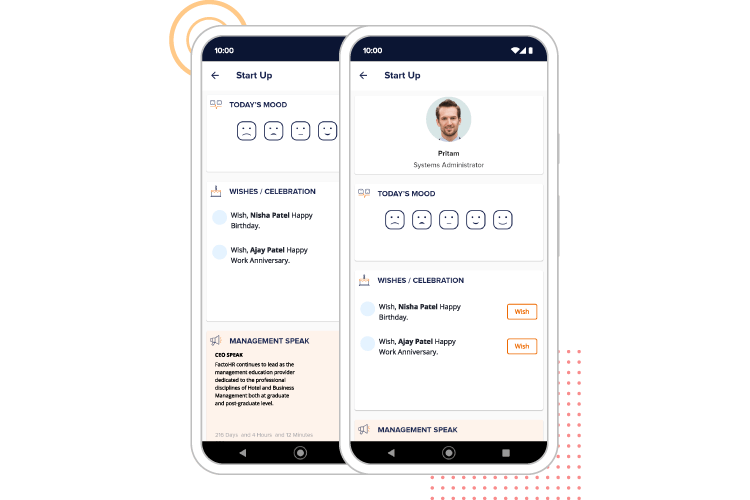 employee database management system mobile application