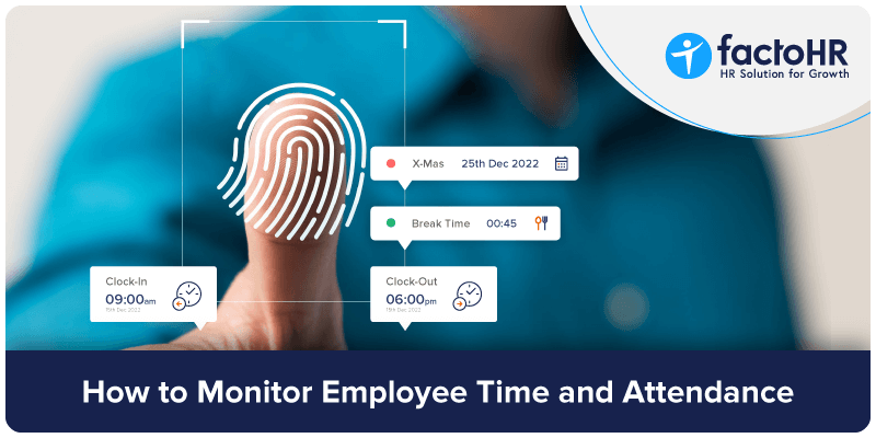 monitor employee time and attendance
