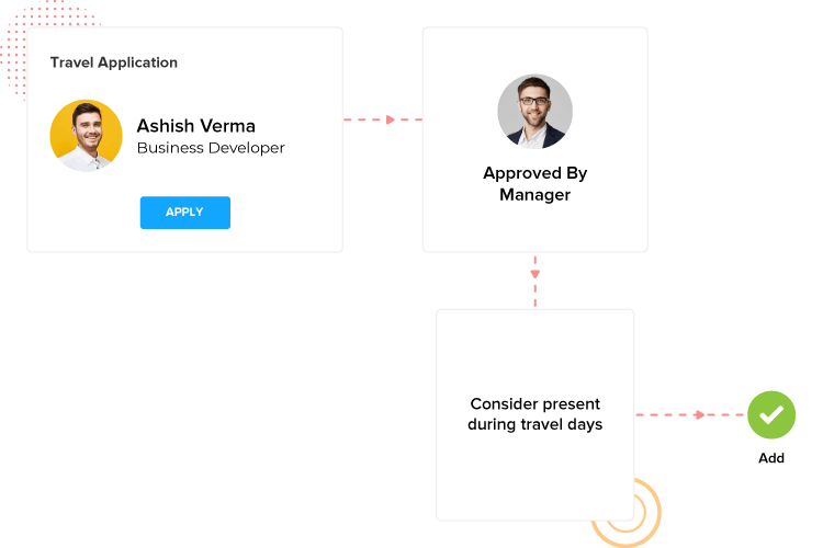 attendance feature with travel and expense software