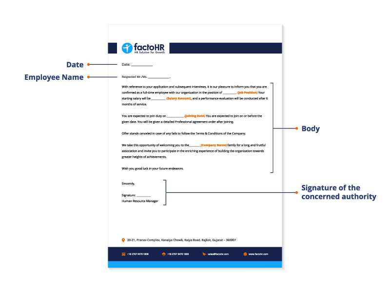 Confirmation Letter Sample And Format