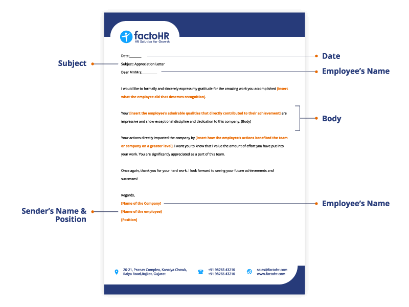 appointment letter format