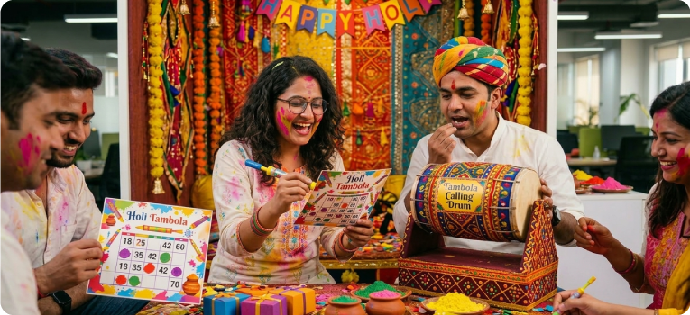 Holi Tambola (Housie)
