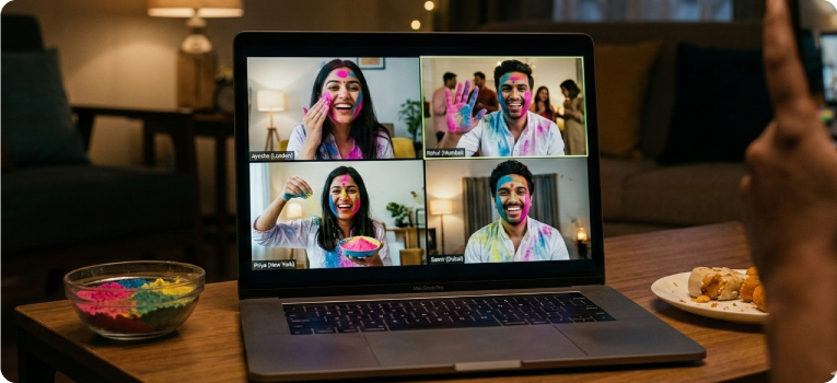 Virtual Holi Celebration