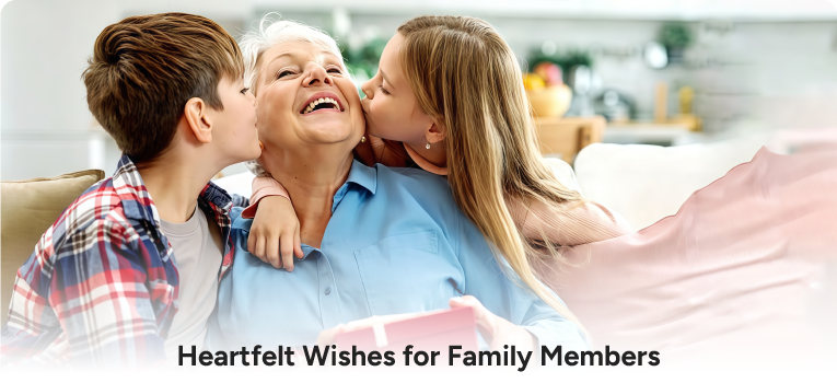 Heartfelt Wishes for Family Members