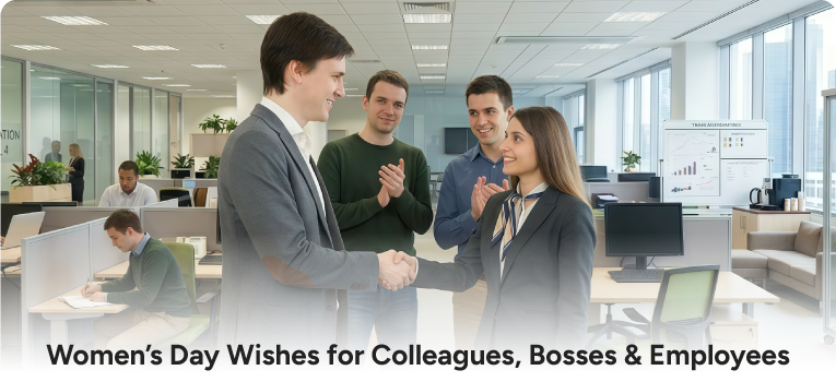 Women's Day Wishes for Colleagues, Bosses & Employees