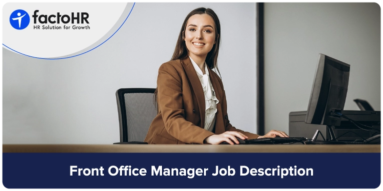 Front Office Manager Job Description