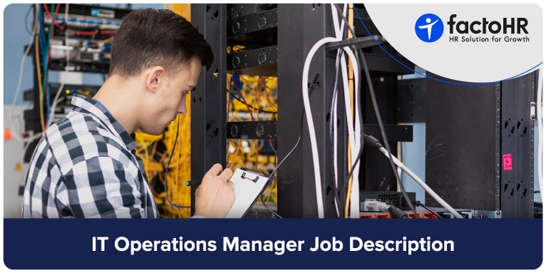 IT Operations Manager Job Description