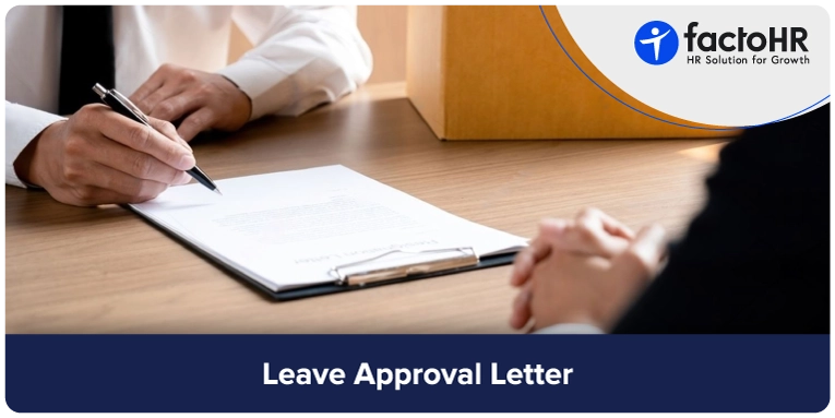 Leave Approval Letter