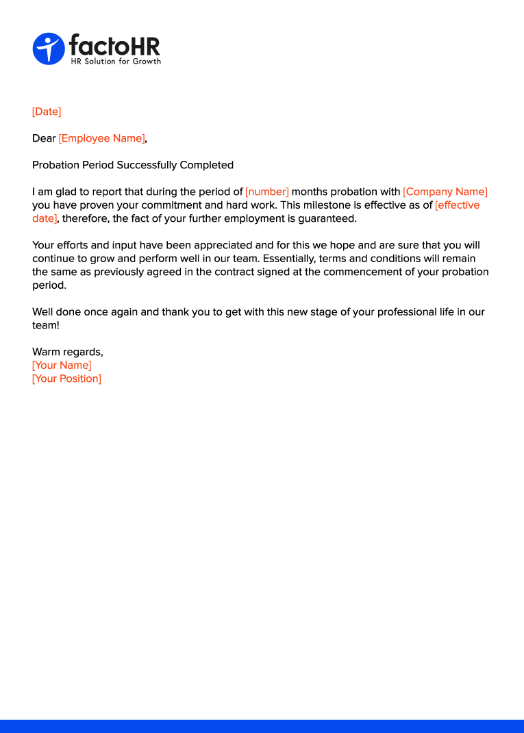 probation completion letter format