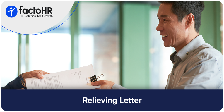 Relieving Letter