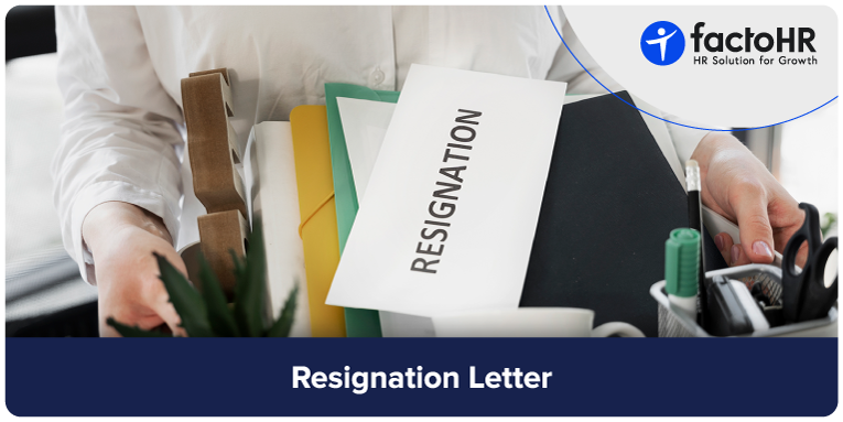 Resignation Letter Format