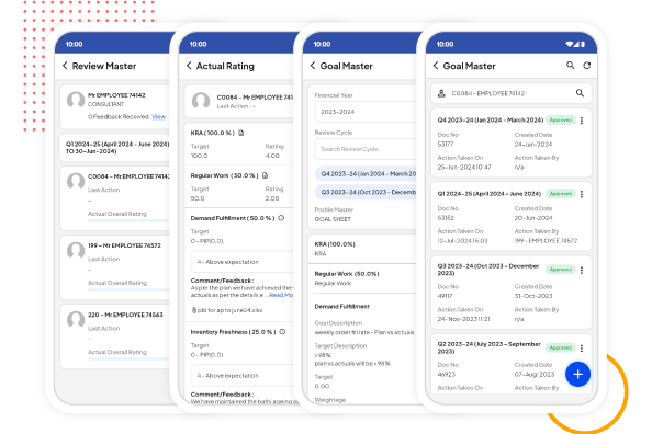 Employee Performance Tracking feature
