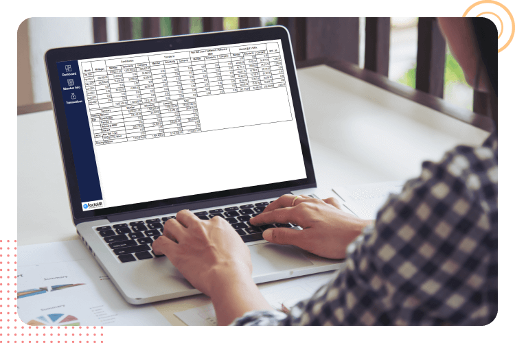 pf software with employee selfservice