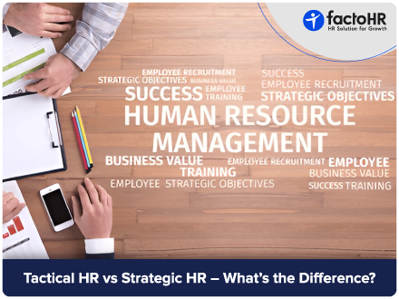 Tactical HR vs Strategic HR